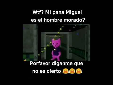WTF? Miguel es el hombre morado - meme