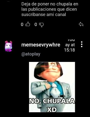 No, chupala - meme