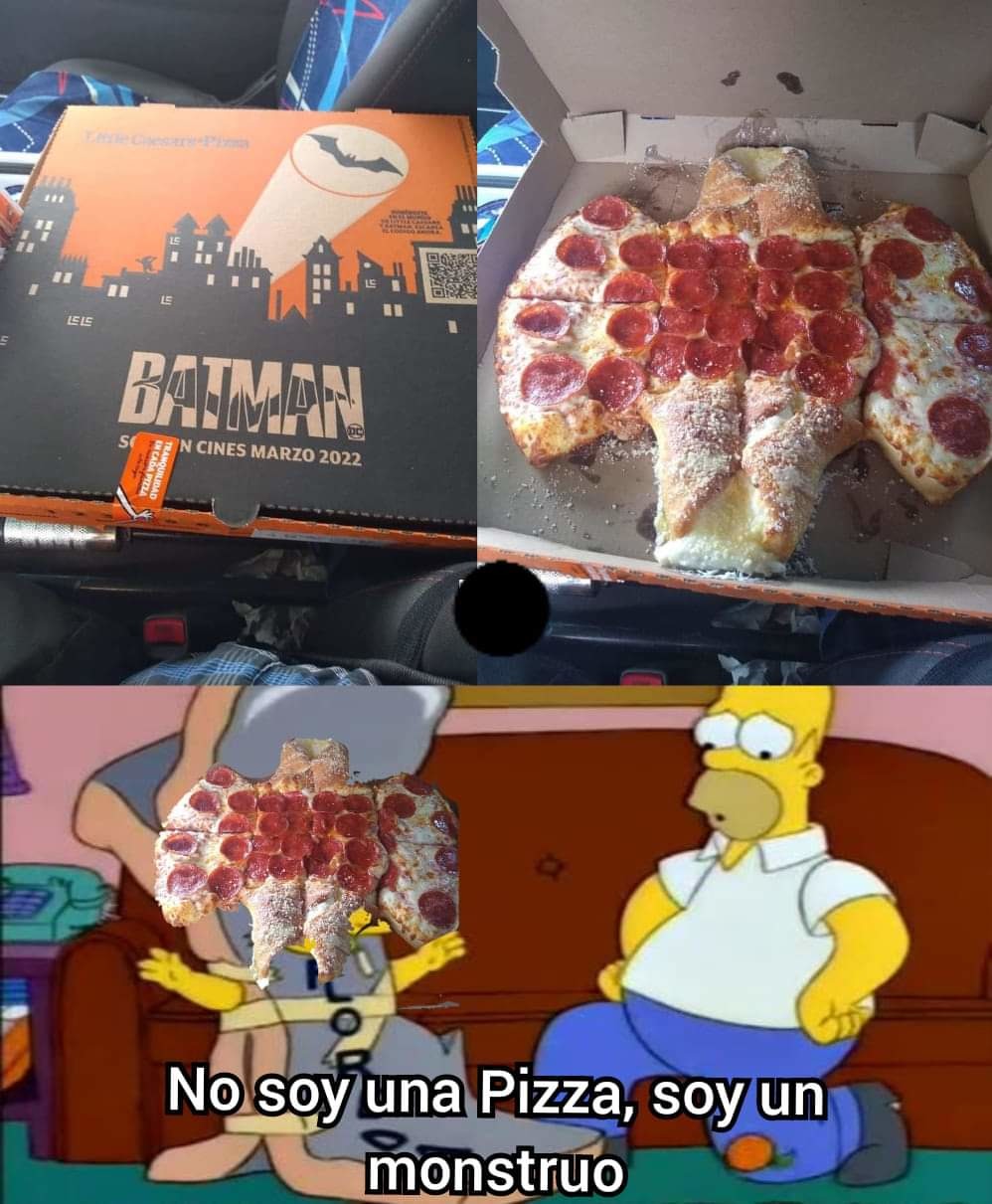No soy una Pizza, soy venganza - meme