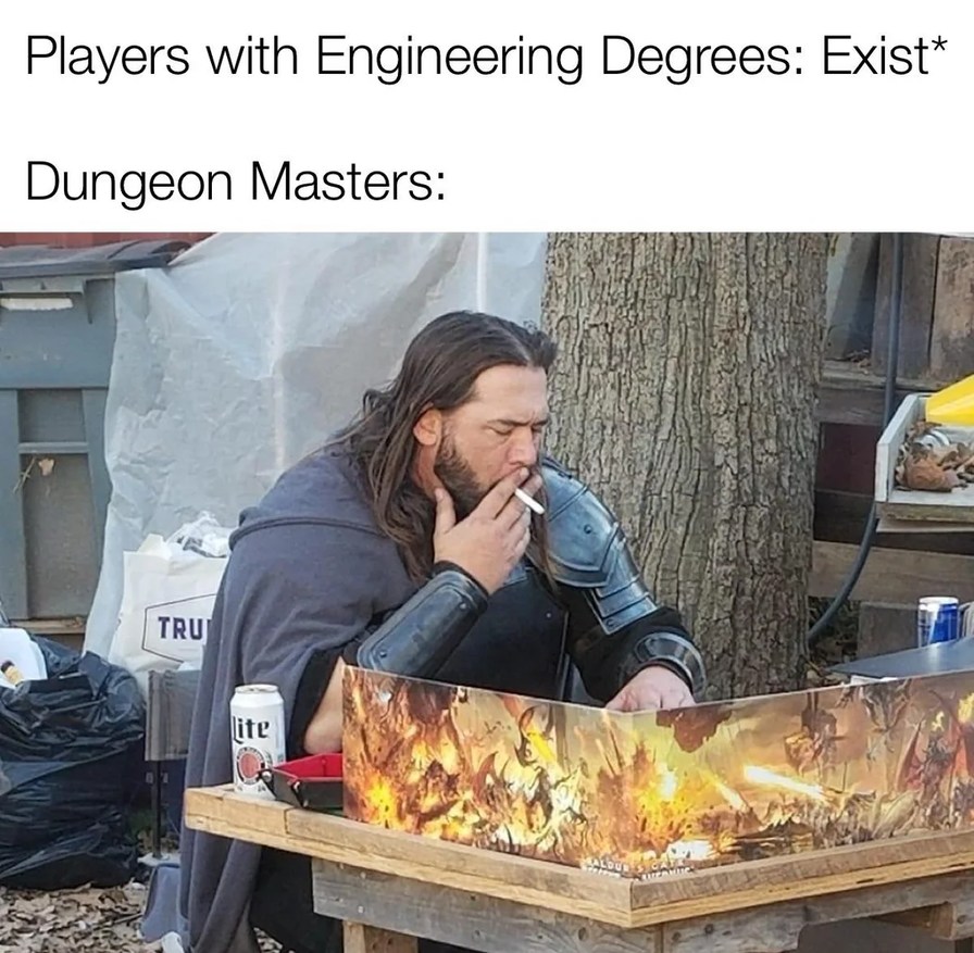 Dungeon master meme