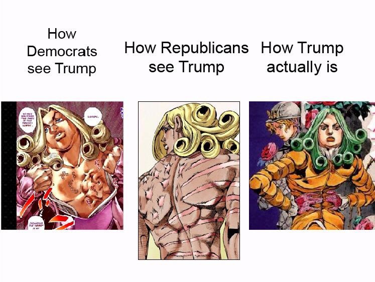 It's a matter of perspective no politician has ever been seen in a 100% good light - meme