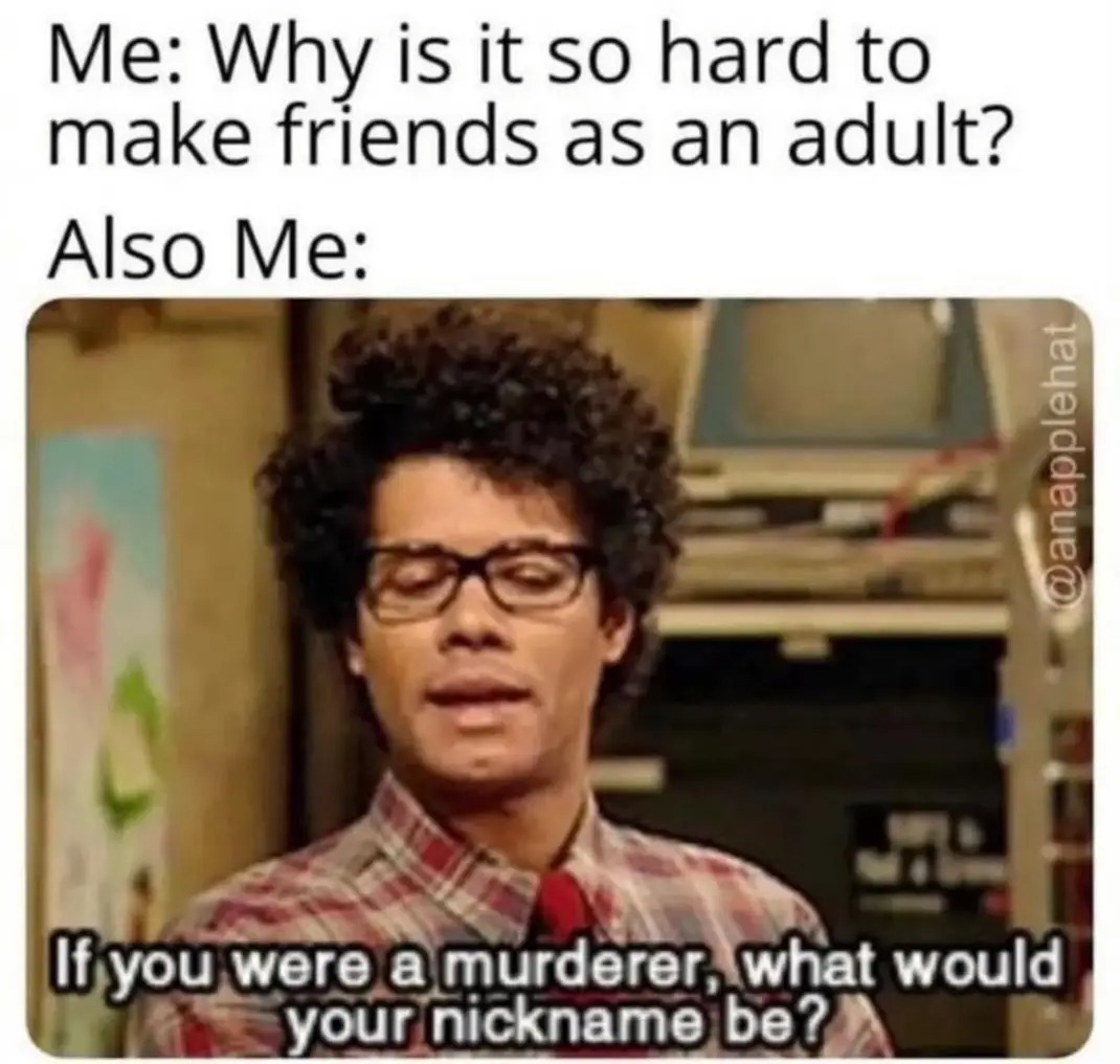 The very nice killer - meme