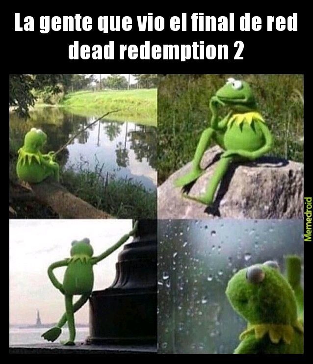 Un final triste y conmovedor - meme