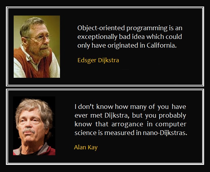 There is rivalry in every scientific field. Computer Science is no exception. - meme