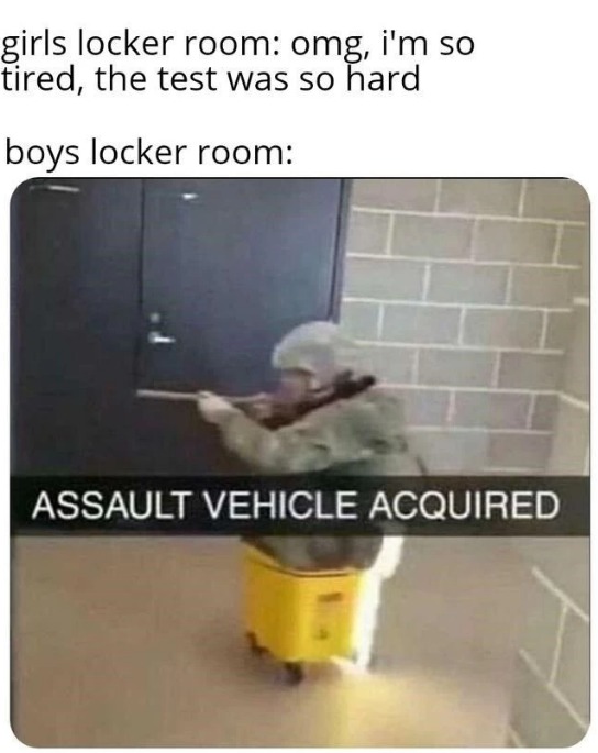 Assault vehicle acquired - meme