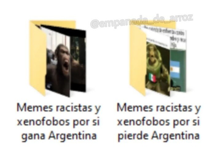 ARGENTINA VS MEXICO - meme