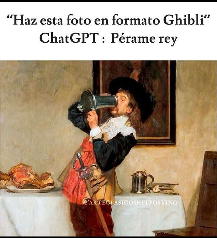 Un poco tarde, pero... - meme