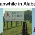This is what I saw driving through bama. the drive sucks