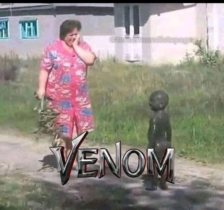Pero si es Venom - meme