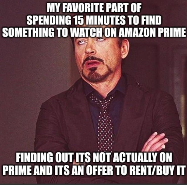 Amazon prime meme