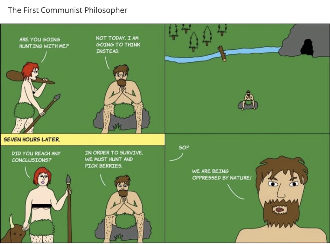 The First Communist Philosopher - meme