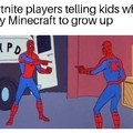 Fortnite is for kids