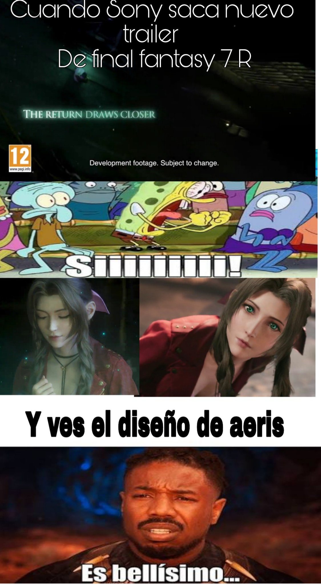 Final Fantasy VII - meme