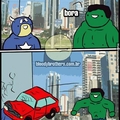 Hulk tirinhas