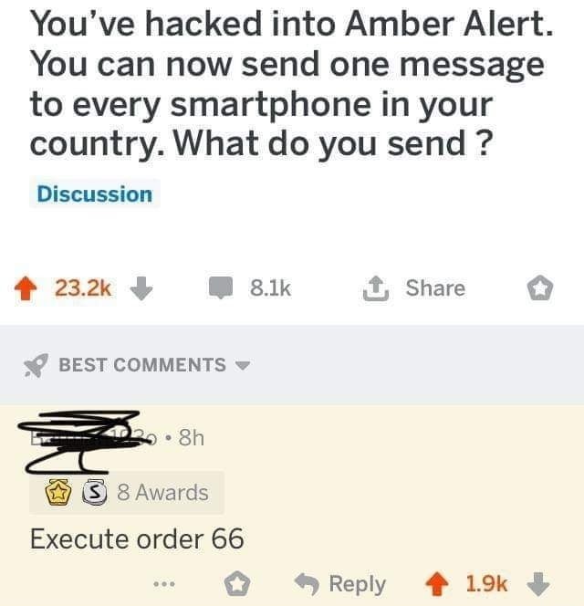 Amber Alert - meme