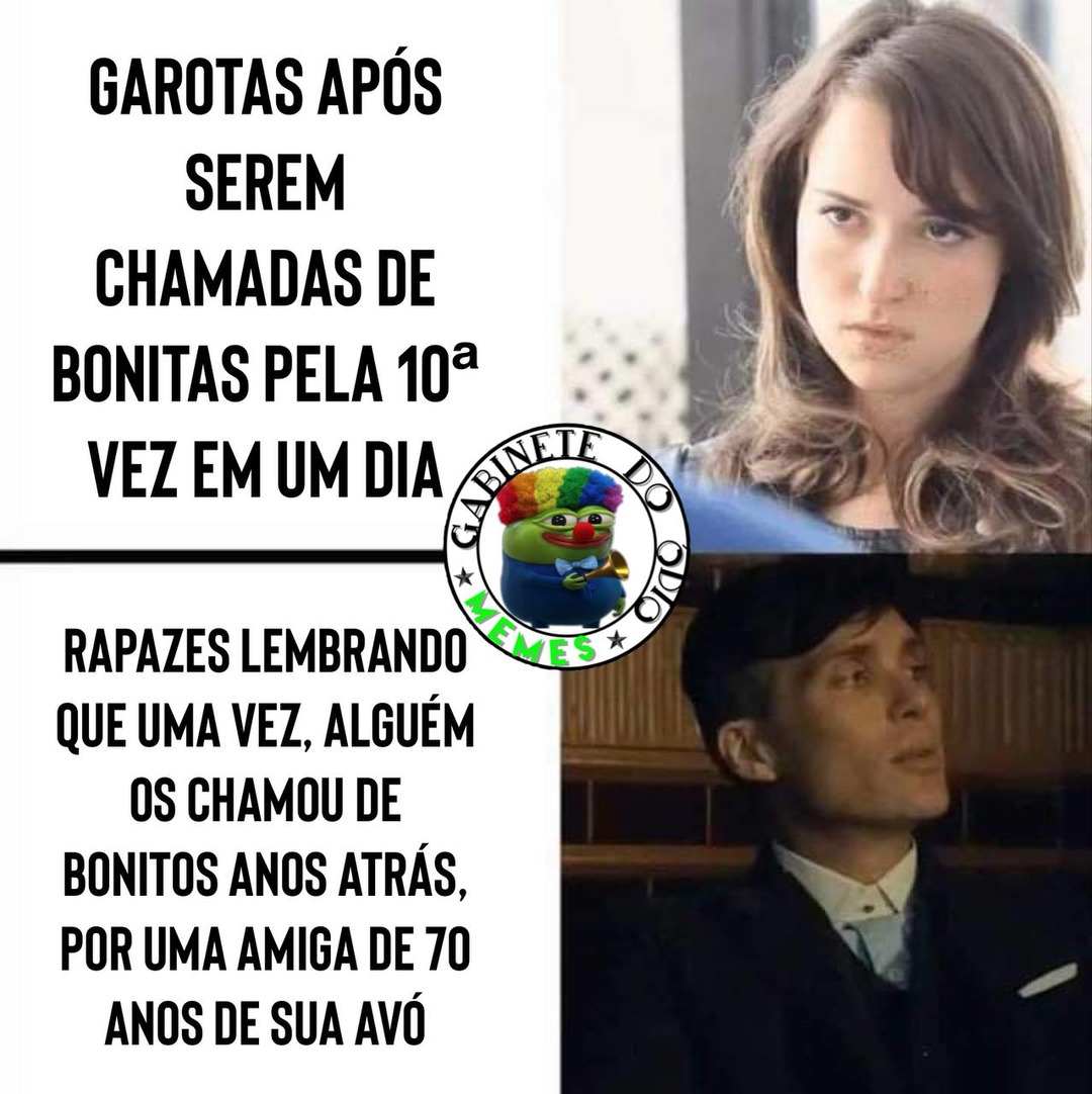 Quem nunca ouviu um: ele nem é tão feio assim kk - meme