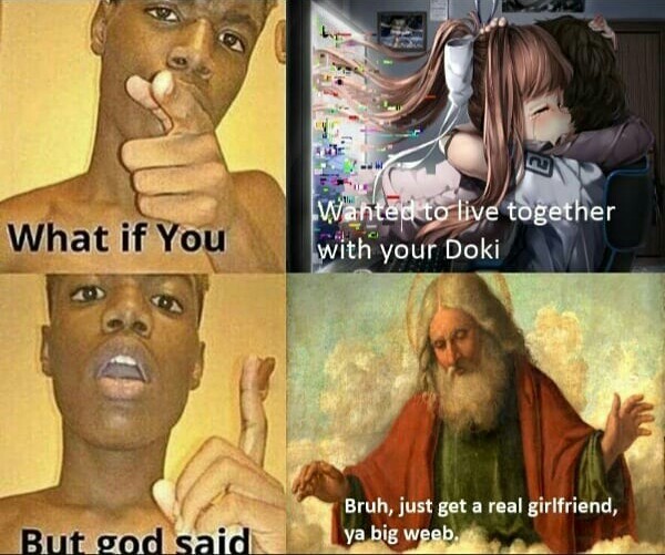 Why God - meme
