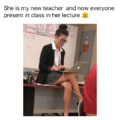 Hot teacher