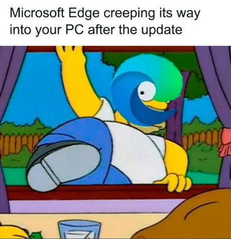 Microsoft Edge meme
