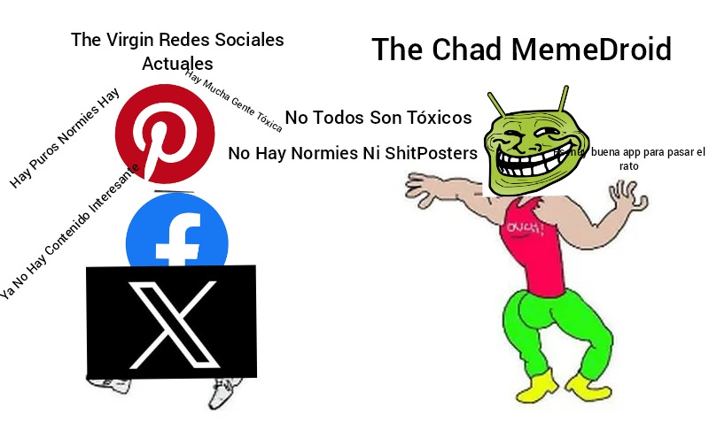 Lamentablemente Las Redes Sociales han decaído, por suerte existe Memedroid