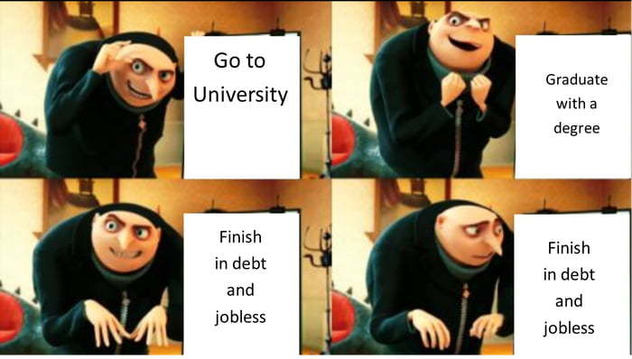 Graduating in fall - meme