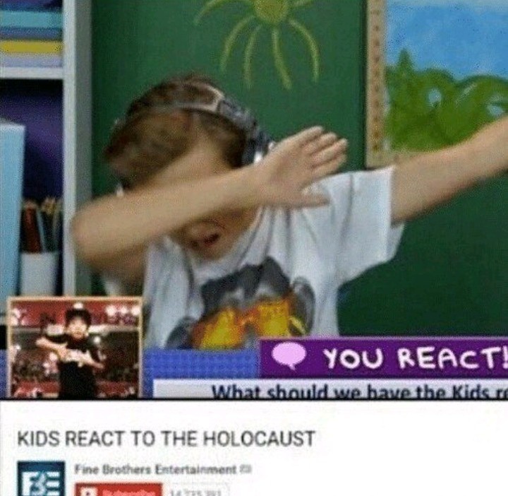 The holocaust was fake - meme
