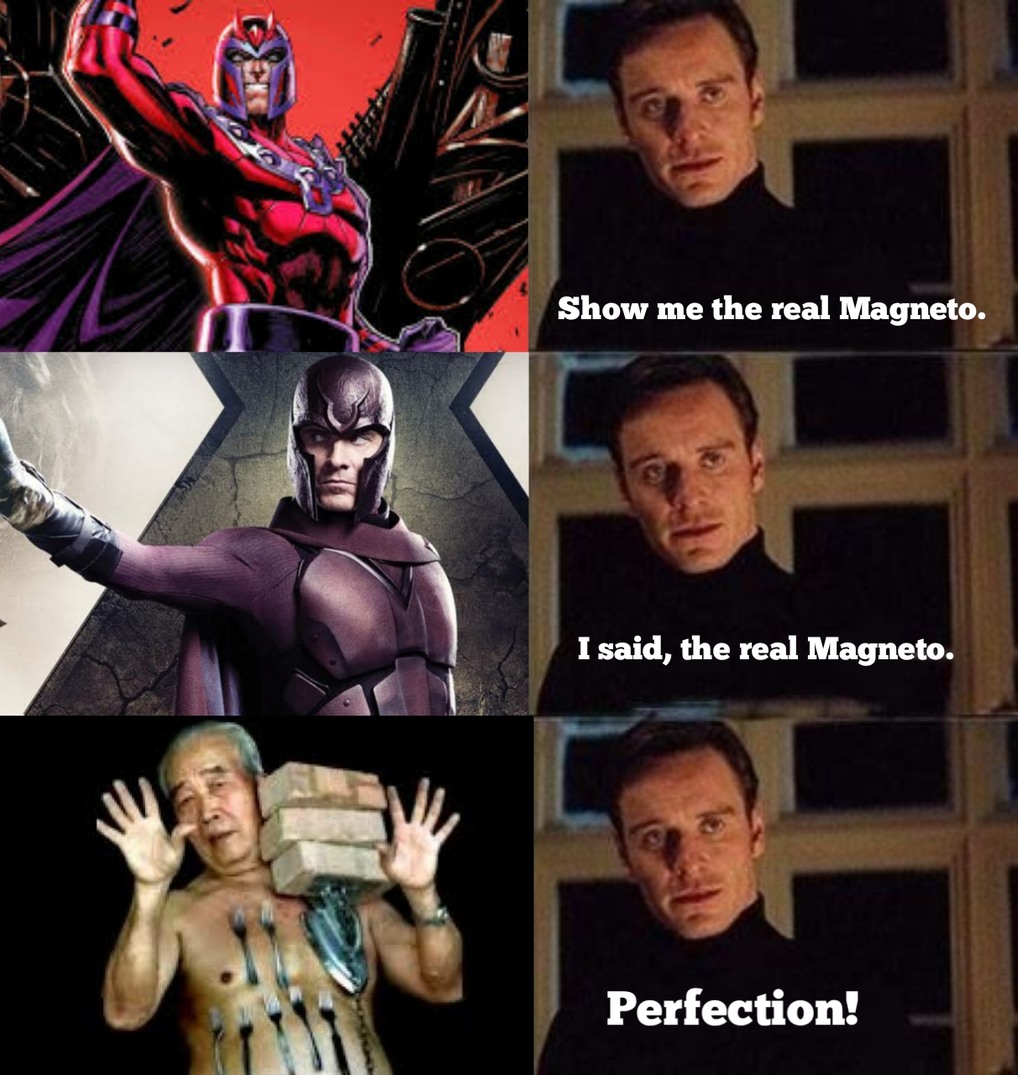 Real Magneto - meme