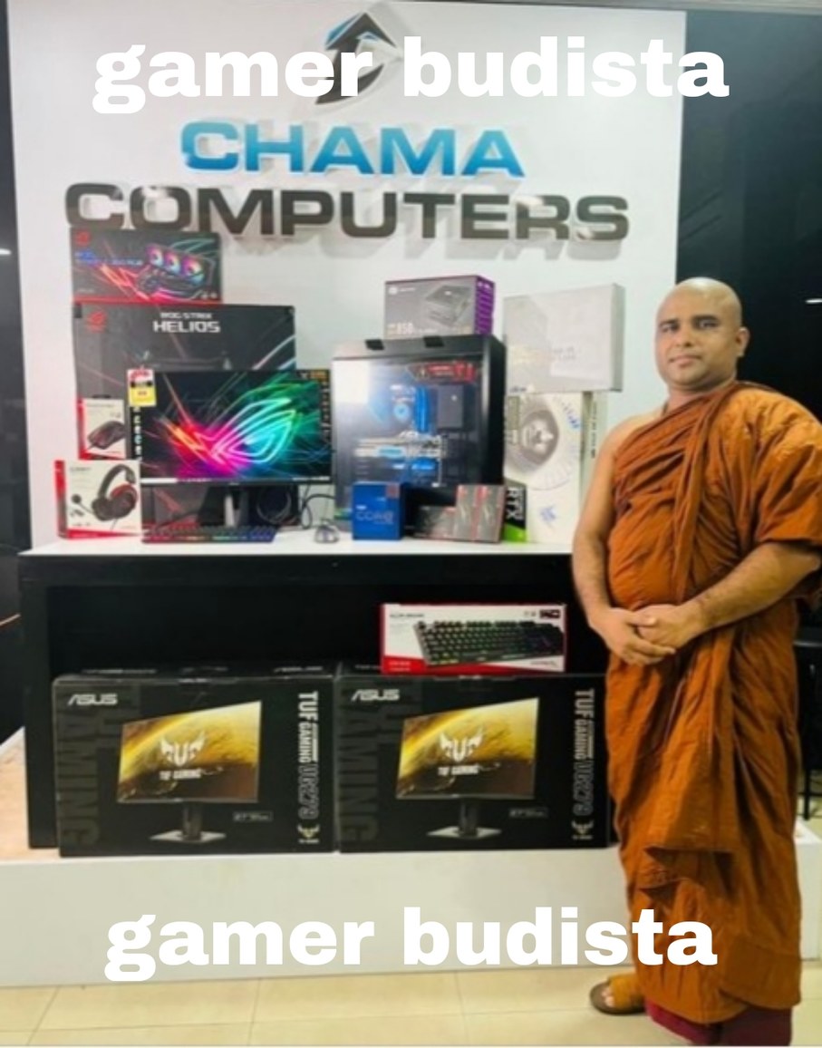 Gamer budista - meme