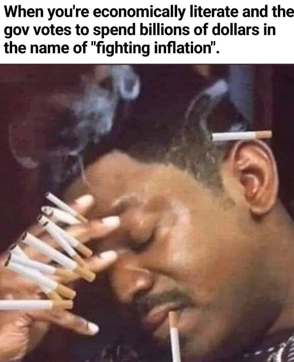 Inflation reduction act - meme