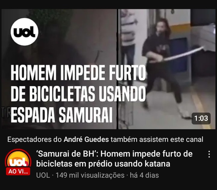 Samurai de BH - meme