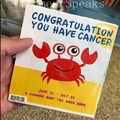 Felicidades tienes cancer