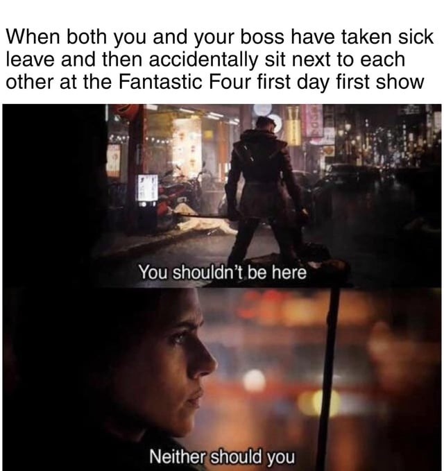 sick day irony - meme