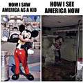 How I saw America as a kid vs how I see it now
