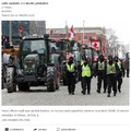 Convoy protesters against vaccine mandates paralyzing Ottawa, says mayor: "Protesters camped out in the Canadian capital outnumber the police and control the situation" - THEY ARE FIGHTING NOT ONLY FOR THEIR FREEDOM BUT ALSO FOR OURS - THEY CAN BE PROUD!