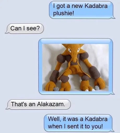 Pokemon converation - meme
