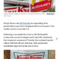 McDonald's to add 3 Krispy Kreme doughnuts to menus nationwide