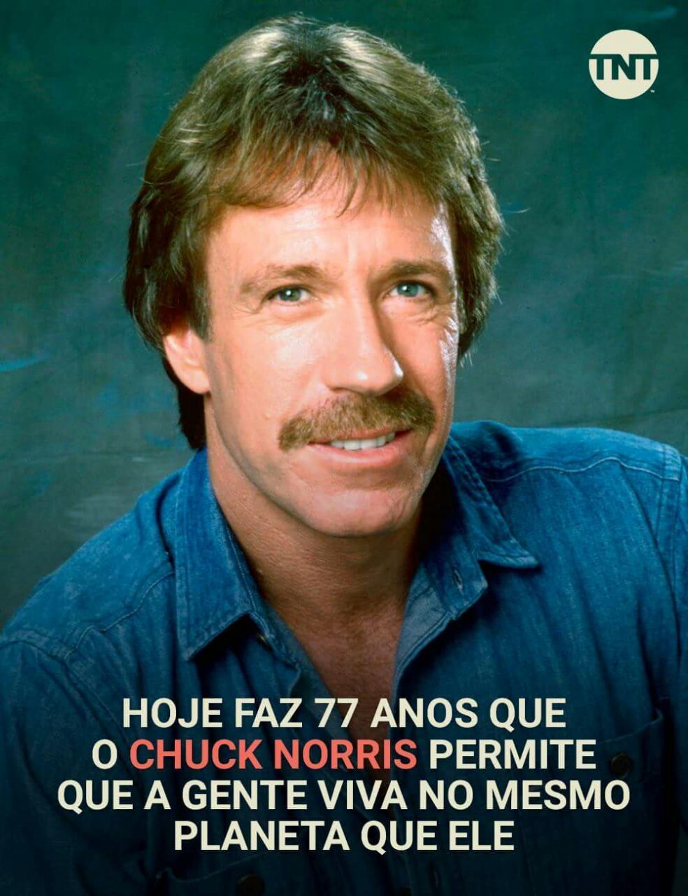 Vida longa ao Chuck Norris! - meme