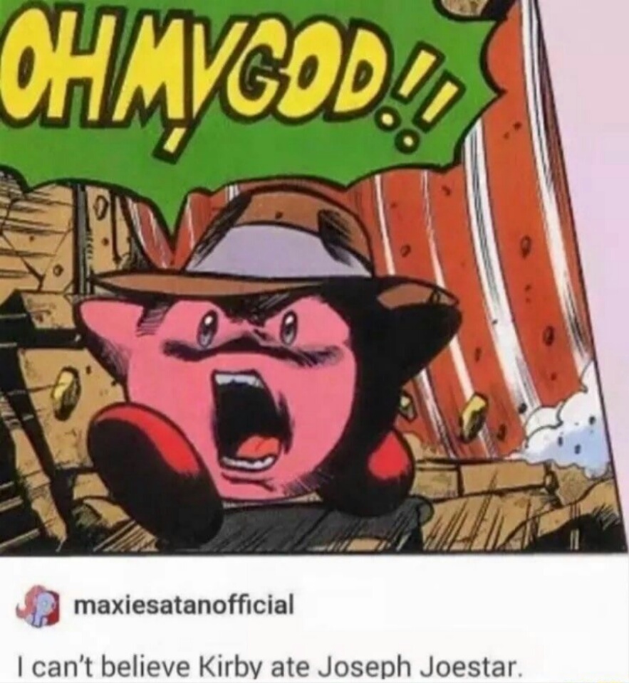 Kirby is best anime - meme