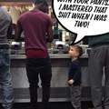 YOU TELL HIM SON...