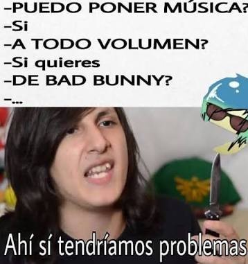 Bad bunny malo - meme