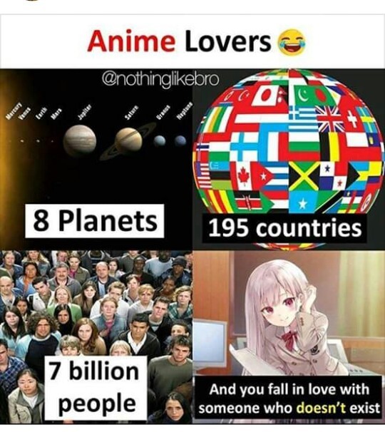 Anime lovers - meme