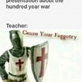thy faggots shall get punished