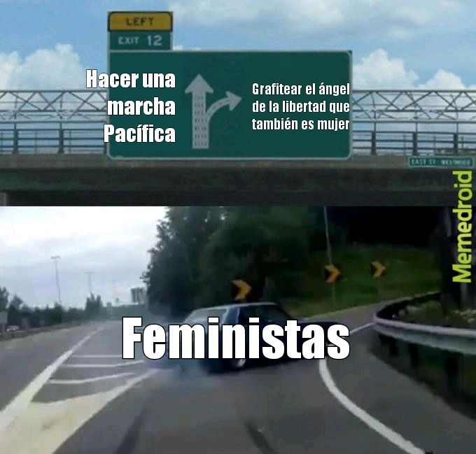 Estas feministas - meme