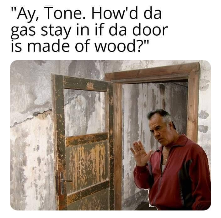 dongs in a door - meme