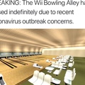 Wii bowling alley