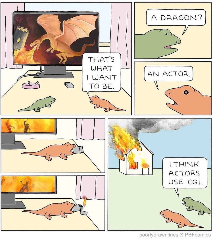 lizard actor - meme
