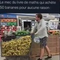 François a acheté 50 bananes