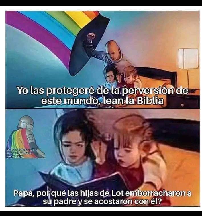 La biblia es mierda - meme