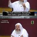 It would seem the islamic world is firmilar with spongebob
