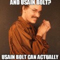 Difference between hitler and usian bolt